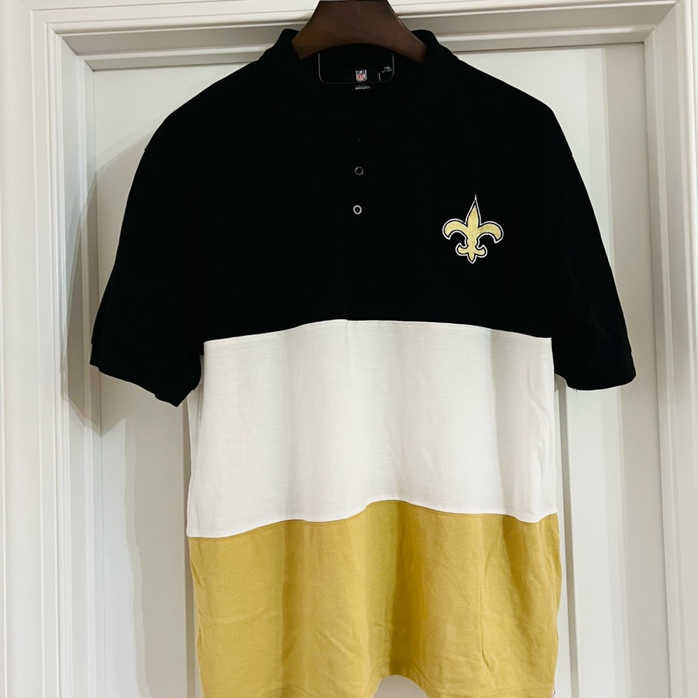 New Orleans Saints NFL Official Team Polo Shirts Various Sizes NEW